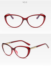 Load image into Gallery viewer, Retro Cat Eye Glasses Sexy Optical Glasses Women Prescription Glasses Men Cheap Eyeglasses Frame Oculos Computer Glasses