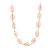Load image into Gallery viewer, New Boho Shells Neckalce Women Summer Beach Conch Shell Choker Black White Rope Collar Chain Natural Seashell Necklaces Jewelry