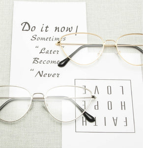 Cat Eye glasses Frame Women Fashion Clear glasses Lens Myopia Optical Glasses Frame oculos feminino occhiali da vista donna