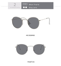 Carica l'immagine nel visualizzatore di Gallery, New Classic Round Sunglasses Women/Men Small Vintage Retro Sun Glasses Female Ladies Driving Metal Eyewear Oculos De Sol