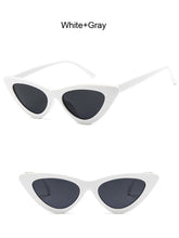 Load image into Gallery viewer, New Retro Fashion Sunglasses Women Brand Designer Vintage Cat Eye Black White Sun Glasses Female Lady UV400 Oculos