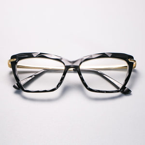 Women Fashion Diamond style frame Square Glasses Frames Optical Computer Glasses