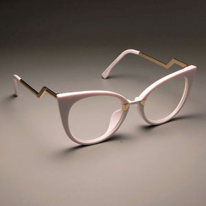 Anti-blue Light Optical Sexy Red Cat Eye Glasses Frames Women Glasses Fashion EyeGlasses