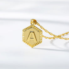 Load image into Gallery viewer, Minimalism Initial Letter Necklaces For Women Boho Jewellery Stainless Steel Alphabet Pendant Necklaces Best Friend Gifts Bff