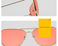 Load image into Gallery viewer, New Arrival 2022 Classic Sunglasses Women Vintage Metal Eyeglasses For Men Retro Shades For Women Fashion Pink Glasses