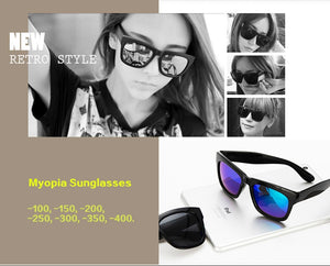 Prescription 0 -1.0 -1.5 -2.0 -2.5 -3.0 -3.5 -4.0 Fashion Finished Sunglasses Myopia Glasses Men Women Myopia Sun glasses