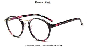 Transparent round glasses clear frame Women Spectacle myopia glasses  Men EyeGlasses Frame nerd optical frames clear