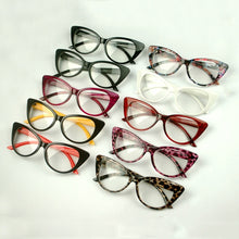 Load image into Gallery viewer, iboode Classic Cateye Clear Lens Glasses Sexy Women Plain Mirror Eyewear Vintage Cat Eye Elegant Female Goggle Eyeglasses