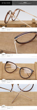 Carica l&#39;immagine nel visualizzatore di Gallery, Oulylan Transparent Cat Eye Glasses Frames Women Fashionable   Fake Eyeglasses Metal Optical Frame for Womens