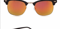 Load image into Gallery viewer, RBRARE Semi-Rimless Brand Designer Sunglasses Women/Men Polarized UV400 Classic Oculos De Sol Gafas Retro Eyeglasses