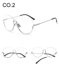 Carica l&#39;immagine nel visualizzatore di Gallery, 2022 Tendenza Occhiali Chiari Donne Lenti Trasparenti Montature da vista Superstar Unico Trasparente Oculos Semi Senza Montatura Per Occhiali Occhiali Finti 