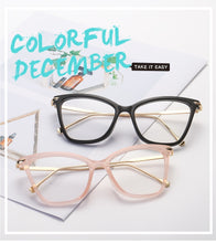 Load image into Gallery viewer, Oulylan Transparent Glasses Cat Eye Glasses Frames for Women Men Clear Optical Eyeglasses Computer Eyewear