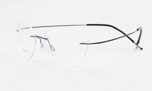 Rimless Glasses Frame Women Titanium Ultralight Eyeglasses Prescription Frameless Cat Eye Eyewear Myopia Optical Frame