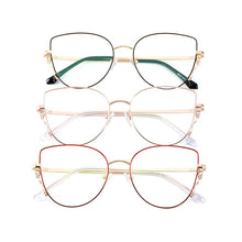 Load image into Gallery viewer, Gmei Optical Stylish Urltra-Light Titanium Alloy Women Square Full Rim Glasses Frames For Myopia Prescription Eyeglasses M18016