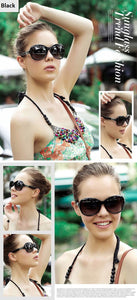 Brand Designer Sunglasses Women  Fashion Decorative Large Frame Sun Glasses Europe and  United States Retro Sunglasses
