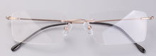 Load image into Gallery viewer, Super light optical Glasses male Thin wire glasses for reading myopia eye black rimless Women Men Eyeglasses montures de lunette