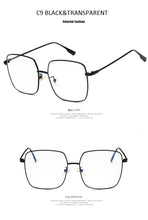 Load image into Gallery viewer, Luxury Women Square Eyeglasses Vintage Glasses Optical Frame Gold Metal Unisex Spectacles Clear Lens Glasses Blue Light Glasses