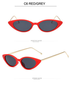 Occhiali da sole Cat Eye da donna Occhiali da sole da donna di marca Designer Fashion Occhiali da sole con montatura piccola per tendenza femminile Glasees UV400 O5 