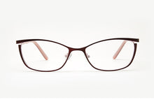 Load image into Gallery viewer, Metal Glasses Frame Women Brand Designer Female Vintage Cat Eye Prescription Eyeglasses Pink Full Myopia Optical Frames Eye