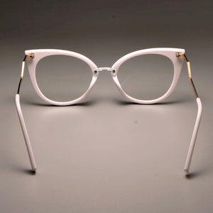 Anti-blue Light Optical Sexy Red Cat Eye Glasses Frames Women Glasses Fashion EyeGlasses