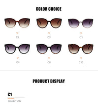 Load image into Gallery viewer, LongKeeper Sunglasses Cat Eye Women Men Sun Glasses Eyewear Eyeglasses Plastic Frame Clear Lens UV400 Shade Fashion Driving New