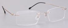 Load image into Gallery viewer, Super light optical Glasses male Thin wire glasses for reading myopia eye black rimless Women Men Eyeglasses montures de lunette
