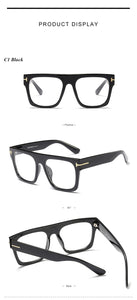 Acetate Square Glasses Frame Men Retro Metal Optical Eyewear Women Eyeglasses Frame Clear UV400 Brand Designer oculos