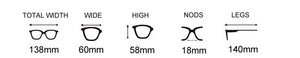 2022 Tendenza Occhiali Chiari Donne Lenti Trasparenti Montature da vista Superstar Unico Trasparente Oculos Semi Senza Montatura Per Occhiali Occhiali Finti 