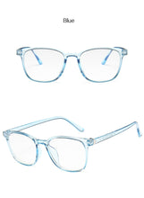 Load image into Gallery viewer, Square Eye Glasses Frames for Men Women Ladies Flat Mirror Clear Frame For Myopia Eyeglasses Retro PC Frame Fake Glasses