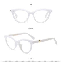 Load image into Gallery viewer, Women Metal Legs Designer Optical Eyeglasses Prescription Acetate Rim Spectacles for Women Eyewear Glasses Frame Fashion Styles