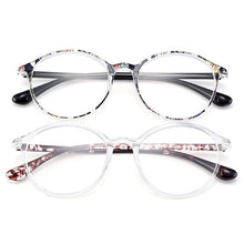 Load image into Gallery viewer, Gmei Optical Voguish Round Full Rim Plastic Glasses Frame For Women&#39;s Myopia Presbyopia Reading Prescription Eyeglasses H8005