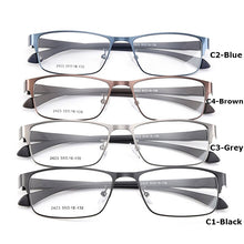 Load image into Gallery viewer, Gmei Optical Men Titanium Alloy Eyeglasses Frame for Men Eyewear Flexible Temples Legs IP Electroplating Alloy Spectacles Y2423