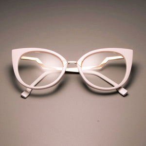 Anti-blue Light Optical Sexy Red Cat Eye Glasses Frames Women Glasses Fashion EyeGlasses