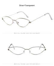 Load image into Gallery viewer, Cute Sexy Cat Eye Sunglasses Women Retro Small Black Red Pink Cateye Sun Glasses Female Vintage Shades For Women