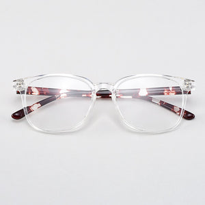 Gmei Optical Voguish Oval Transparent Brand Designer Women Glasses Frames For Prescription Eyeglasses Optical Eyewear H8021
