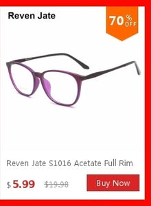 Reven Jate Half Rimless Eyeglasses Frame Optical Prescription Semi-Rim Glasses Frame For Women's Eyewear Female Armacao Oculos
