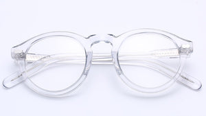 Smalj Round Handmade Acetate Frame Women eyeglasses Men Goggles Optical Spectacle Demi Myopia Optical Spectacle Myopia