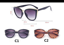 Load image into Gallery viewer, Sexy Cat eye Sunglasses Women Luxury Brand Designer Vintage Gradient Glasses Retro Sun glasses Female Fashion Eyewear