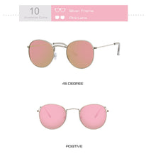 Carica l'immagine nel visualizzatore di Gallery, New Classic Round Sunglasses Women/Men Small Vintage Retro Sun Glasses Female Ladies Driving Metal Eyewear Oculos De Sol