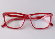 Load image into Gallery viewer, Brand designer eyeglasses women for myopia presbyopia glasses female oculos de grau feminino red pruple square computer