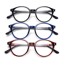 Load image into Gallery viewer, Gmei Optical Women Round Ultralight Ultem Glasses Frame Polarized Clip on Sunglasses Men Optical Eyewear S2024