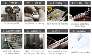 Long Pendant cross And Digital 8 Necklaces Pendants For Women  Simple Design Necklace Stylish Stainless Steel Jewelry