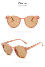 Load image into Gallery viewer, Small Round Sunglasses Women fashion Brand Designer Vintage Sun Glasses Ladies Shades Eyewear Mirror