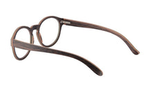 Load image into Gallery viewer, NEW Round Wood Glasses Frames Men Clear Lens Prescription eyeglass Frames Computer Reading Glasses Women With Box FT3008