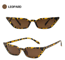 Load image into Gallery viewer, Cat Eye Sunglasses Women Luxury Brand Designer Vintage Transparent Sun Glasses Female Retro Red Black Eyewear Shades