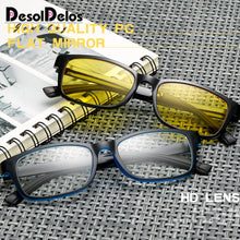 Load image into Gallery viewer, Computer Glasses Men Women Square Anti Blue Light Radiation Coating Film Tinted 0 Degree Clear Lens for Work Home Gaming