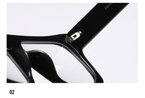 Acetate Square Glasses Frame Men Retro Metal Optical Eyewear Women Eyeglasses Frame Clear UV400 Brand Designer oculos