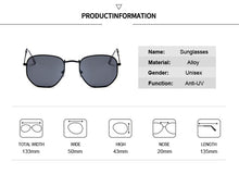 Load image into Gallery viewer, Vintage Square Sunglasses Women Shades Retro Classic Black Sun Glasses Female Male Luxury Brand Designer Oculos De Sol