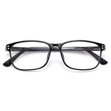 Load image into Gallery viewer, Gmei Optical Women Square Ultralight Ultem Glasses Frame With Polarized Clip on Sunshades Optical Eyewear S2028