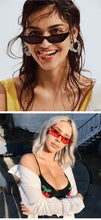 Load image into Gallery viewer, 2022 New Women Cateye Vintage Red Sunglasses Brand Designer Retro Points Sun Glasses superstar Female Lady Eyeglass Cat Eye